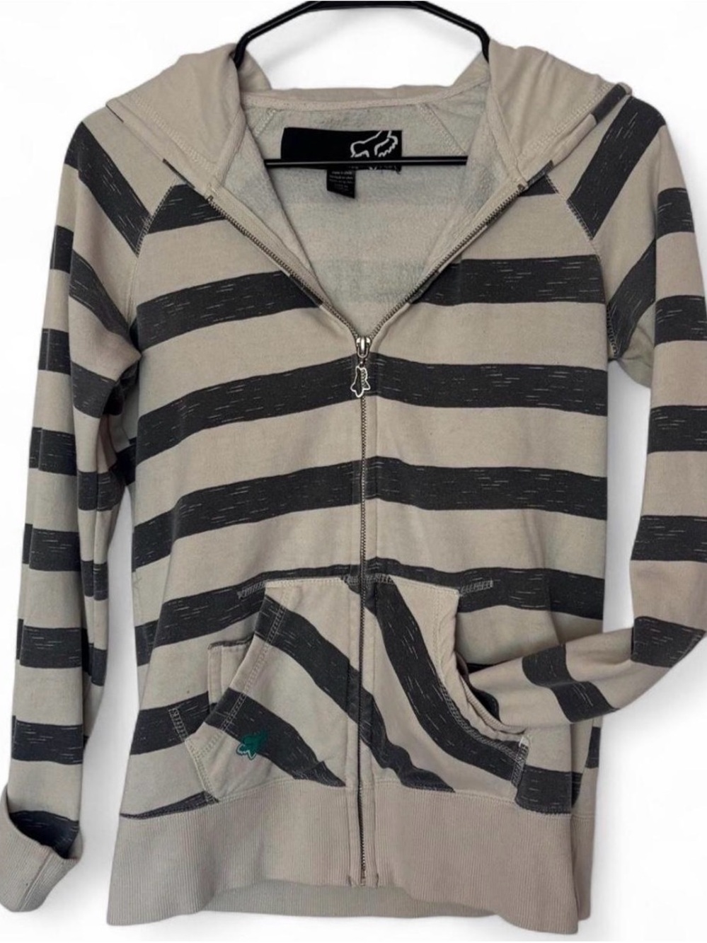 Fox Women's Hooded Zip-Up Sweater Jacket